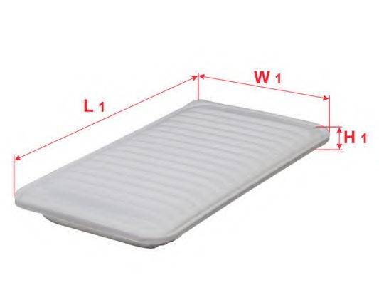 SAKURA AUTOMOTIVE A1225 Повітряний фільтр