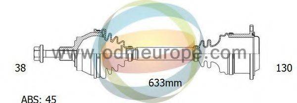 ODM-MULTIPARTS 18212241 Приводний вал