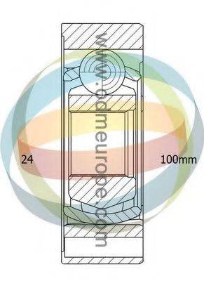 ODM-MULTIPARTS 14346059 Шарнірний комплект, приводний вал