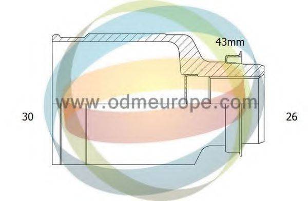 ODM-MULTIPARTS 14056450 Шарнірний комплект, приводний вал