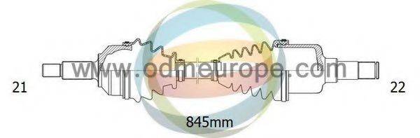 ODM-MULTIPARTS 18162140 Приводний вал