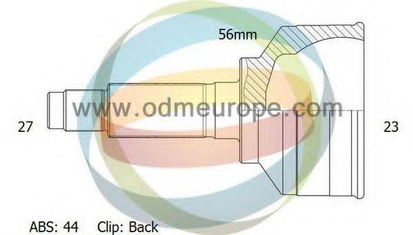 ODM-MULTIPARTS 12060180 Шарнірний комплект, приводний вал