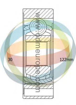 ODM-MULTIPARTS 14146054 Шарнірний комплект, приводний вал