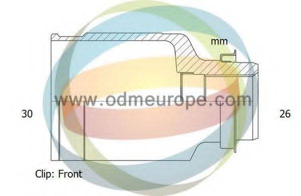 ODM-MULTIPARTS 14216098 Шарнірний комплект, приводний вал