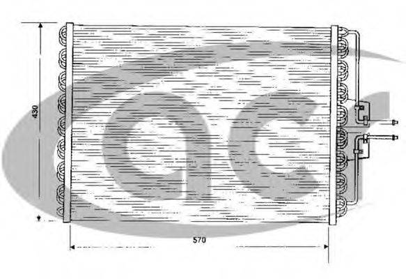 ACR 300217 Конденсатор, кондиціонер