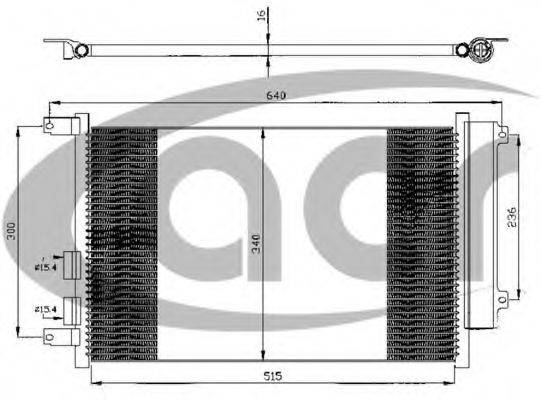 ACR 300541 Конденсатор, кондиціонер