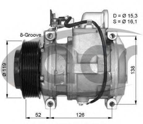 ACR 134426 Компресор, кондиціонер