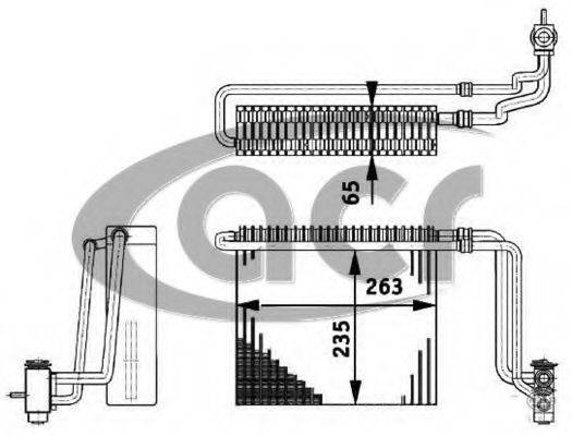ACR 310181 Випарник, кондиціонер