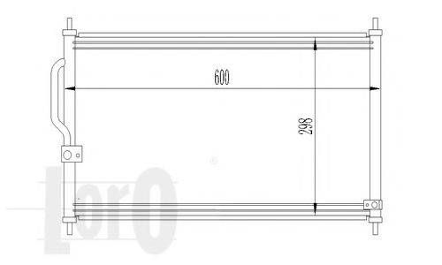 LORO 0180160005 Конденсатор, кондиціонер