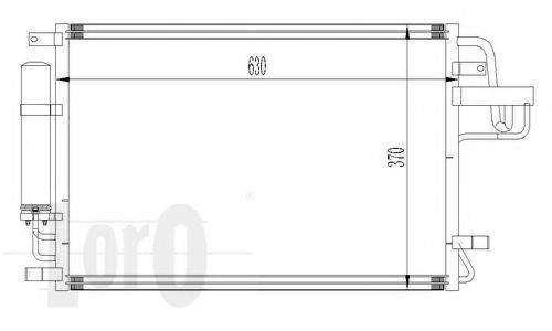 LORO 0190160010 Конденсатор, кондиціонер