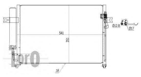 LORO 0190160013 Конденсатор, кондиціонер