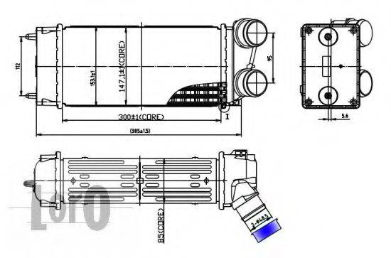 LORO 0090180006 Інтеркулер