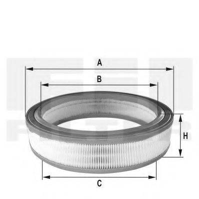 FIL FILTER HPU4316 Повітряний фільтр