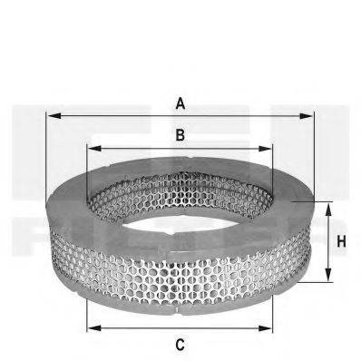 FIL FILTER HPU4356 Повітряний фільтр