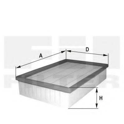 FIL FILTER HP2081 Повітряний фільтр