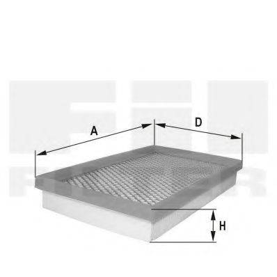 FIL FILTER HP2087 Повітряний фільтр