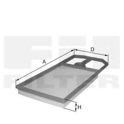 FIL FILTER HP2146 Повітряний фільтр