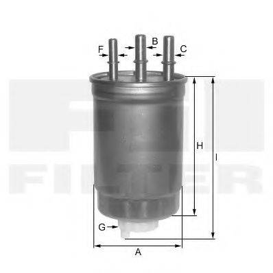 FIL FILTER ZP058F Паливний фільтр