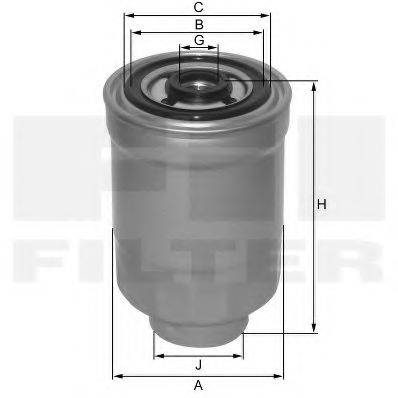 FIL FILTER ZP3101FMB Паливний фільтр