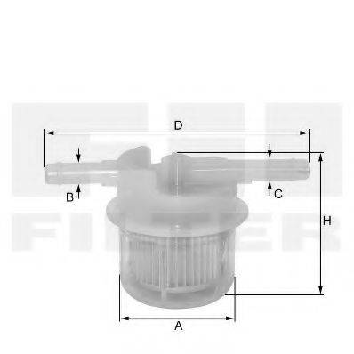 FIL FILTER ZP8060FP Паливний фільтр