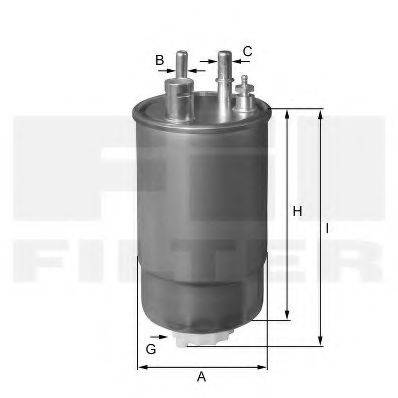 FIL FILTER ZP8084FM Паливний фільтр