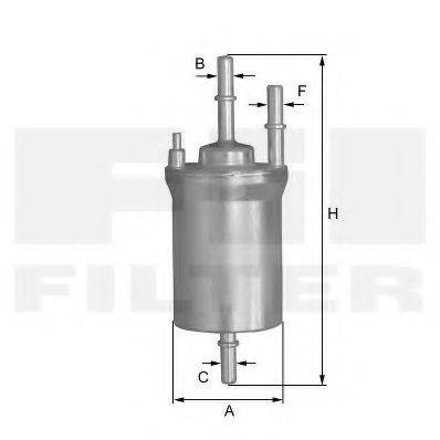 FIL FILTER ZP8101FL Паливний фільтр