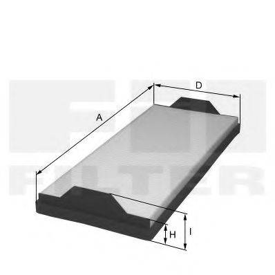 FIL FILTER HC7118 Фільтр, повітря у внутрішньому просторі