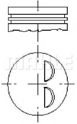 METAL LEVE P1434 Поршень