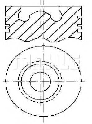 METAL LEVE P2104 Поршень