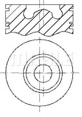 METAL LEVE P9125 Поршень