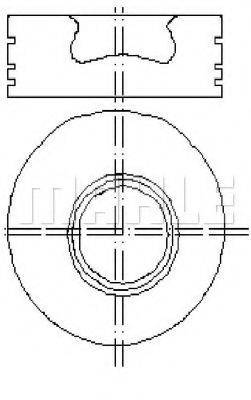 METAL LEVE P9183 Поршень