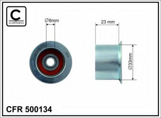 CAFFARO 500134 Паразитний / Ведучий ролик, зубчастий ремінь