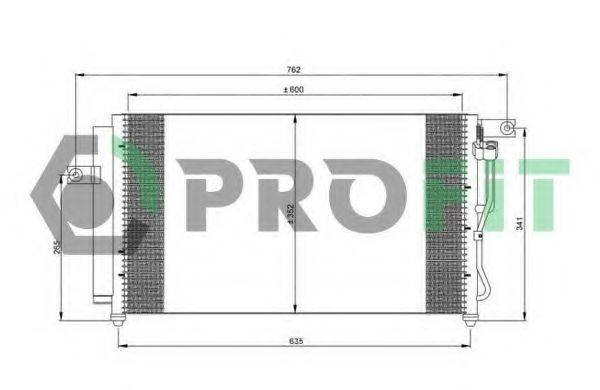 PROFIT PR1301C1 Конденсатор, кондиціонер