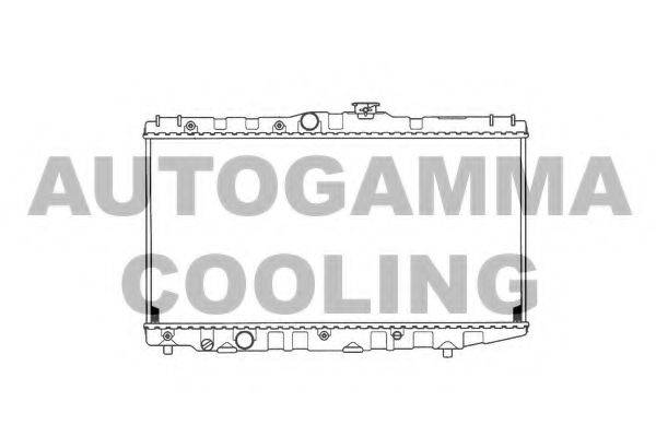 AUTOGAMMA 101014 Радіатор, охолодження двигуна