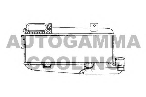 AUTOGAMMA 101484 Інтеркулер