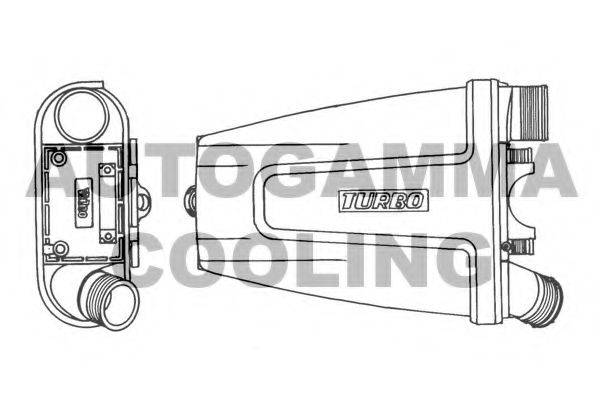 AUTOGAMMA 101485 Інтеркулер