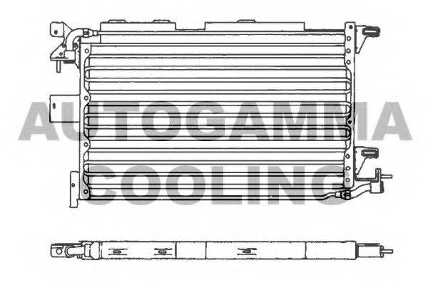 AUTOGAMMA 101586 Конденсатор, кондиціонер