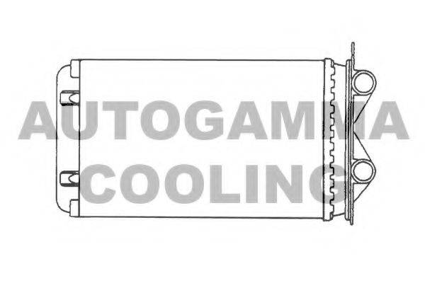 AUTOGAMMA 101644 Теплообмінник, опалення салону