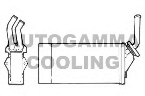 AUTOGAMMA 101679 Теплообмінник, опалення салону