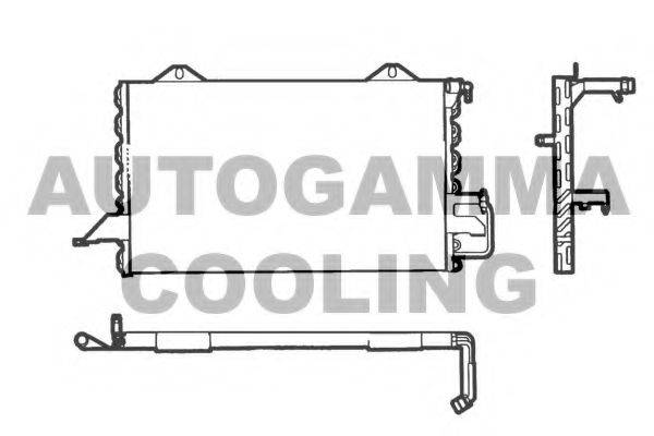 AUTOGAMMA 101832 Конденсатор, кондиціонер
