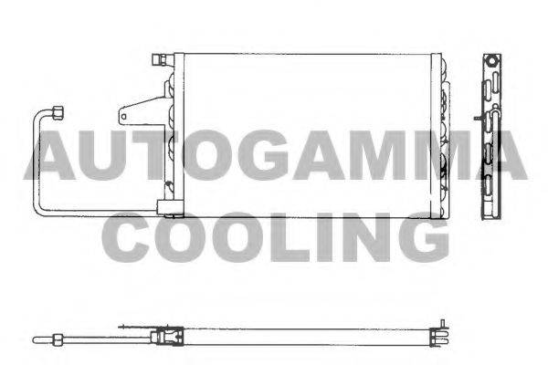AUTOGAMMA 101840 Конденсатор, кондиціонер