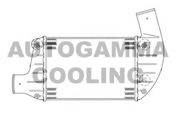 AUTOGAMMA 101853 Інтеркулер