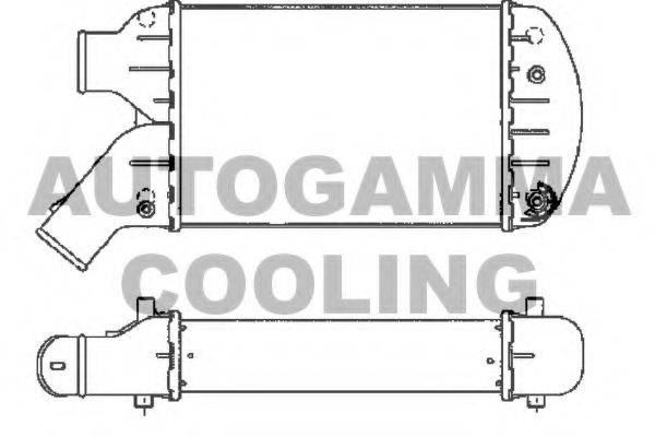 AUTOGAMMA 101854 Інтеркулер