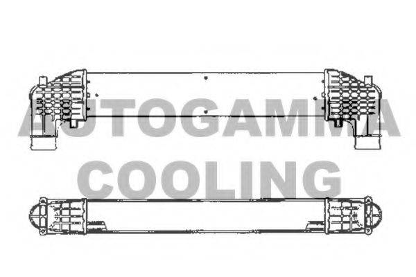 AUTOGAMMA 101965 Інтеркулер