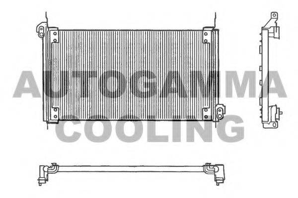 AUTOGAMMA 102629 Конденсатор, кондиціонер
