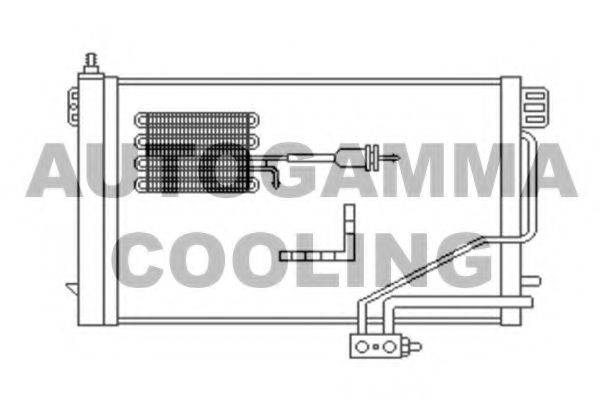 AUTOGAMMA 102702 Конденсатор, кондиціонер