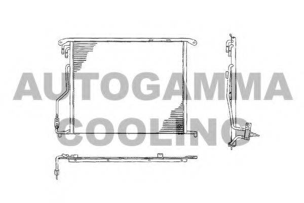 AUTOGAMMA 102704 Конденсатор, кондиціонер