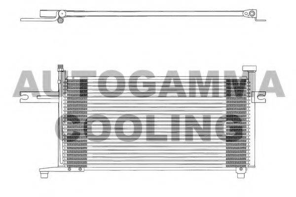 AUTOGAMMA 102722 Конденсатор, кондиціонер