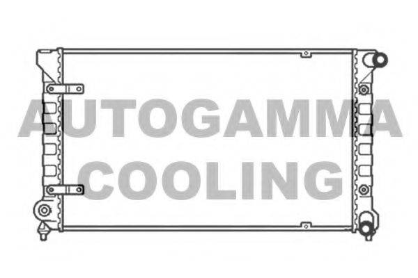AUTOGAMMA 102969 Радіатор, охолодження двигуна