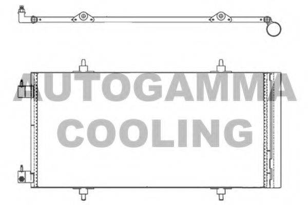 AUTOGAMMA 103226 Конденсатор, кондиціонер